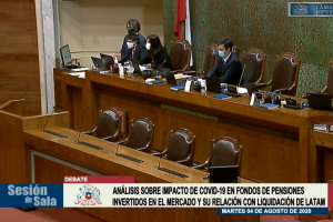 Sala en sesión especial