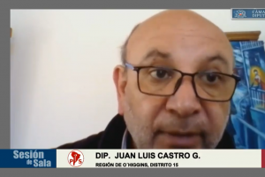 Dip. J. L. Castro rinde el informe