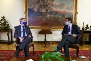 Encuentro con el embajador de la Unión Europea