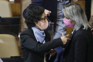 Dip. A. Leuquén, a la izquierda