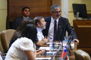 Dip. Boris Barrera con el ministro