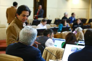 Dip. Félix Bugueño, de pie