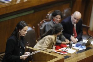 Dip. Paula Labra rinde el informe