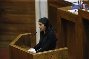 Dip. Camila Rojas rinde el informe de Hacienda