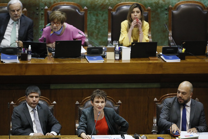 Ministra Carolina Tohá expone sobre la delincuencia en el país