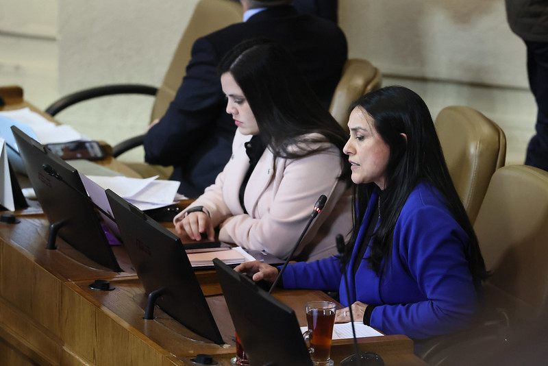 Dip. Francesca Muñoz, en el debate