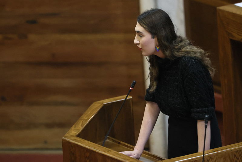 Dip. Emilia Schneider rinde el informe sobre esta enmienda a la ley antidiscriminación.