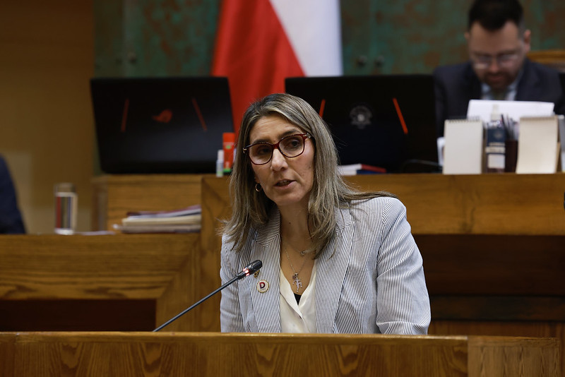 Dip. Erika Olivera rinde el informe sobre el proyecto de transferencia tecnológica