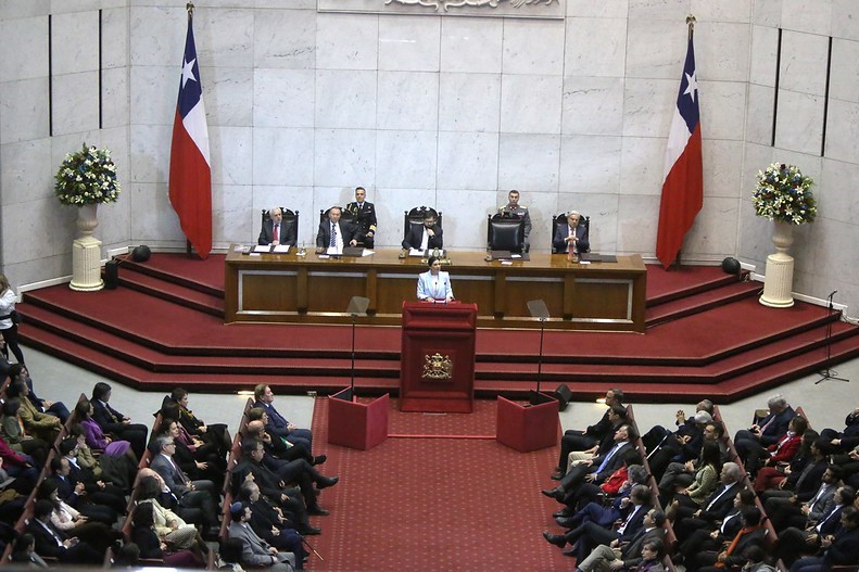 Presidenta Cariola en la cuenta pública