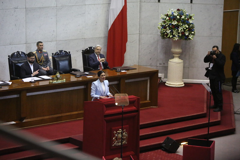 Presidenta Cariola en la cuenta pública