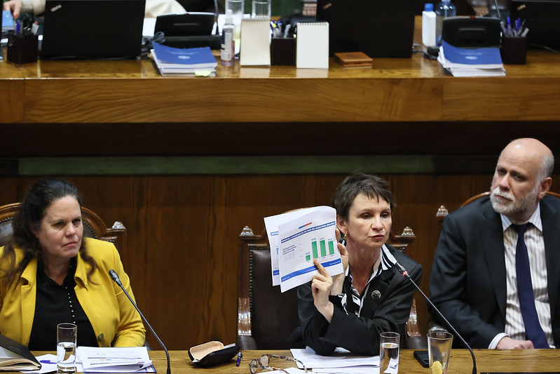 Ministros en la defensa del sistema de protección de las fronteras del norte