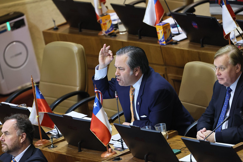 Dip. Agustín Romero en el debate