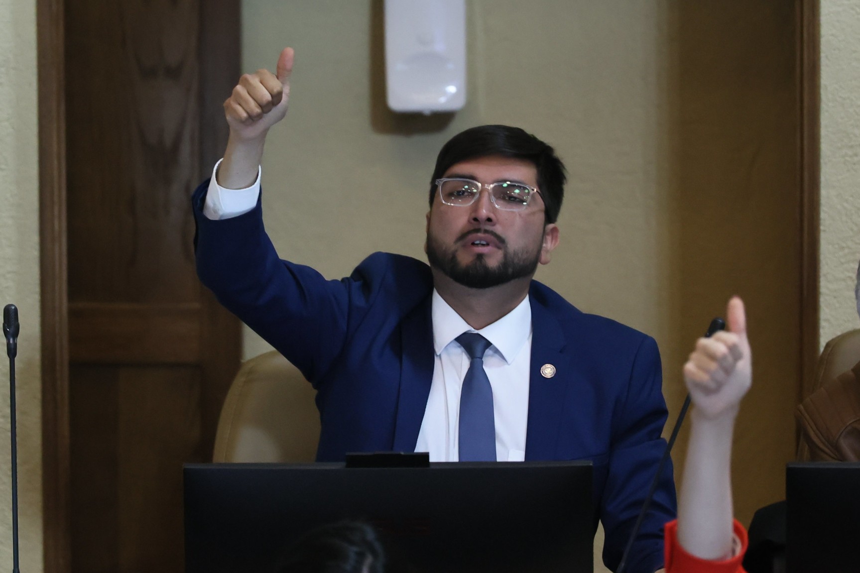 Dip. Luis Malla, presidente de la comisión investigadora sobre servicio militar