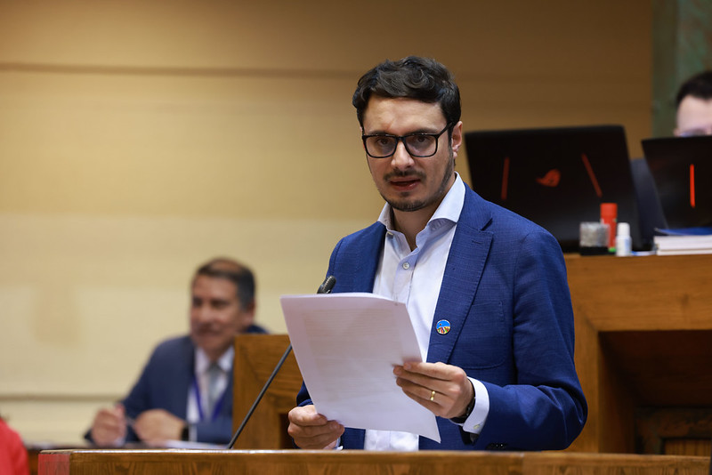 El dip. Jaime Sáez rindió el informe de Hacienda sobre el proyecto de la Afide