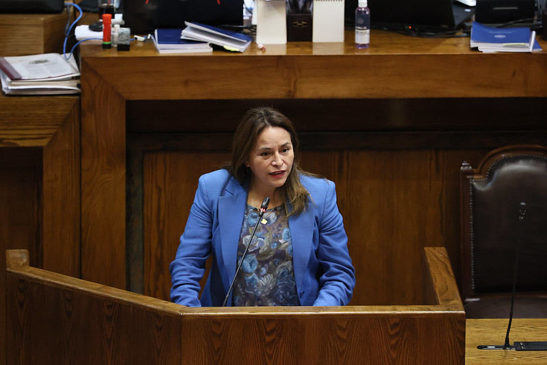 Dip. Joanna Pérez rinde el informe sobre el proyecto de expulsión administrativa