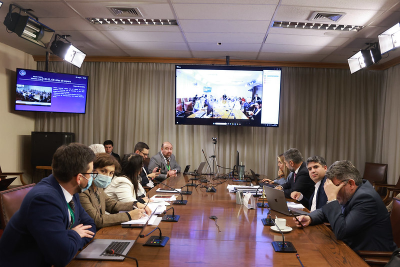 Comisión Listas de espera realiza últimas audiencias