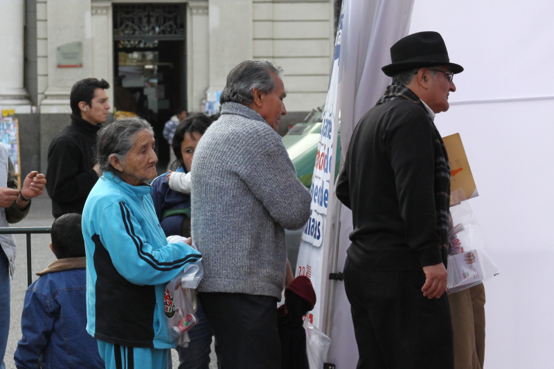 Enevejecimiento positivo y cuidado de adultos mayores en tabla